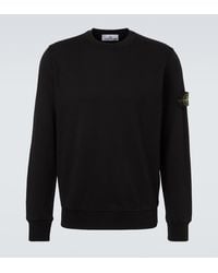 Stone Island - Compass Cotton Jersey Sweatshirt - Lyst