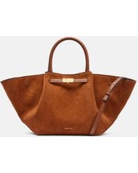 DeMellier London - Sac New York Midi En Daim - Lyst