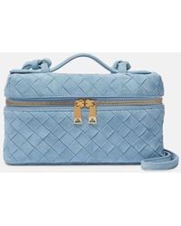 Bottega Veneta - Vanity Case Bang Bang Intrecciato En Daim - Lyst