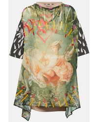 Vivienne Westwood - Bedrucktes T-Shirt Swing aus Baumwolle - Lyst