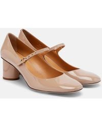 Tod's - Patent Leather Mary Jane Pumps - Lyst