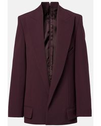 Victoria Beckham - Single-Breasted Blazer - Lyst