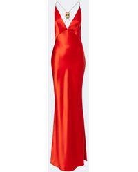 retroféte - Arianell Embellished Satin Gown - Lyst