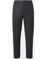 ZEGNA - Wool, Silk, And Cashmere Straight Pants - Lyst