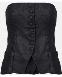 Faithfull the Brand - Top Bustier En Lin - Lyst
