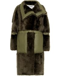 Acne Studios Shearling Coat - Grey