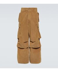 Alanui - Velvet Corduroy Cargo Pants - Lyst