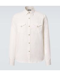 Canali - Camicia - Lyst