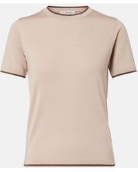 Max Mara - Wool T-Shirt - Lyst