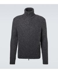 Moncler - Jacke Aus Einem Wollgemisch - Lyst