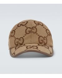 Gucci - Cappello da baseball Maxi GG in canvas - Lyst