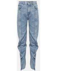 Y. Project - Jeans ajustados de tiro alto - Lyst