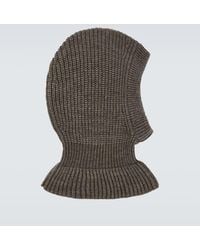Lemaire - Ribbed-knit Hood - Lyst