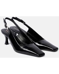 Proenza Schouler - 65 Leather Slingback Pumps - Lyst