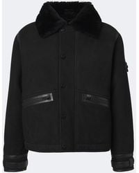 Stone Island - Chaqueta Ghost De Ante Con Borrego - Lyst