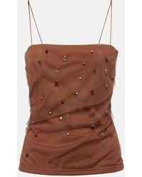 Dorothee Schumacher - Emotional Essence Embellished Corset - Lyst
