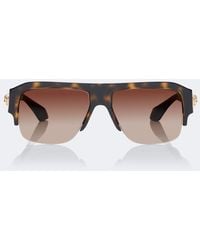Versace - Vance Aviator Sunglasses - Lyst