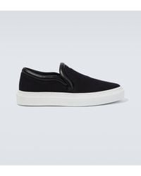 JW Anderson - Leather-trimmed Low-top Sneakers - Lyst