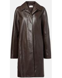 The Row - Gracia Leather Jacket - Lyst