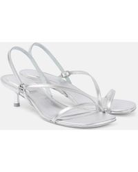 Jonathan Simkhai - Cedonia Leather Slingback Sandals - Lyst