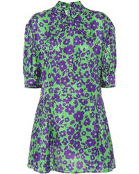 Miu De Lyst Rojo Vestido Asimétrico Color ZxPwRxgq