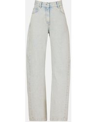 Calvin Klein - Mid-Rise Wide-Leg Jeans - Lyst