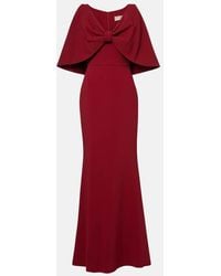 Elie Saab - Caped Cady Gown - Lyst