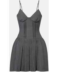 ShuShu/Tong - Pleated Minidress - Lyst
