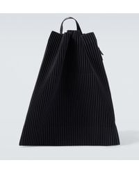Homme Plissé Issey Miyake - Drawstring Pleats Shoulder Bag - Lyst