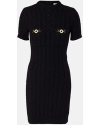 Patou - Minikleid Aus Wolle Und Kaschmir - Lyst