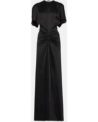 Victoria Beckham - 'Gathered Waist' Dress - Lyst