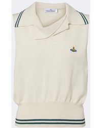 Vivienne Westwood - Doubletake Cotton And Cashmere Polo Shirt - Lyst