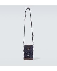 Prada - Smartphone-Etui Speedrock Aus Re-Nylon - Lyst