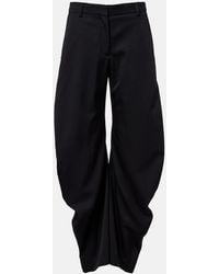 Acne Studios - Houndstooth Wool Suit Pants - Lyst