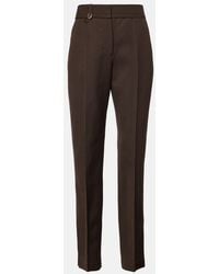 Jacquemus - Tibau High-Rise Straight Pants - Lyst