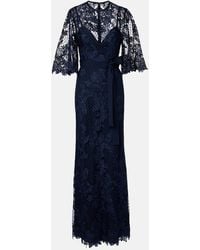 Elie Saab - Embroidered Lace And Tulle Gown - Lyst
