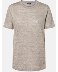 Loro Piana - Gargano Linen Jersey T-Shirt - Lyst