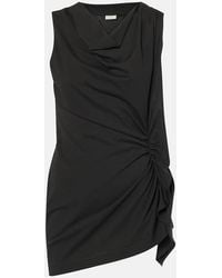 Dries Van Noten - Draped Cotton Jersey Top - Lyst