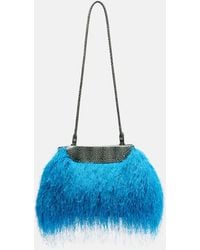 Dries Van Noten - Small Leather-Trimmed Crossbody Bag - Lyst