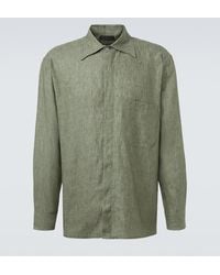 Saman Amel - Hemd Resort Aus Leinen - Lyst