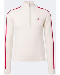 Perfect Moment - La Tour Wool Half-Zip Sweater - Lyst