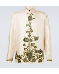 Etro - Paisley Silk Shirt - Lyst