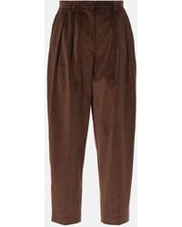 Altuzarra - Emmett Cotton Corduroy Tapered Pants - Lyst