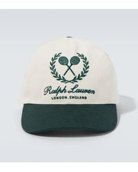 Ralph Lauren - Embroidered Twill Baseball Cap - Lyst