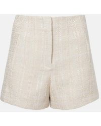 Veronica Beard - Jazmin Cotton-Blend Tweed Shorts - Lyst