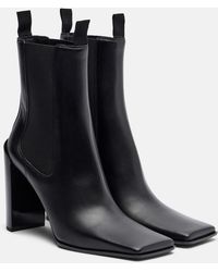 Alaïa - 90 Leather Chelsea Boots - Lyst