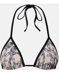 Loewe - Paula's Ibiza Anagram Bikini Top - Lyst