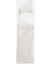 Bananhot - Ariana Cutout One-Shoulder Beach Dress - Lyst
