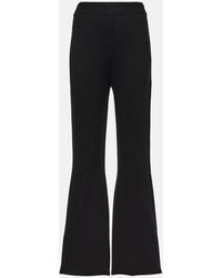 JOSEPH - Pantalones Flared En Mezcla De Lana - Lyst