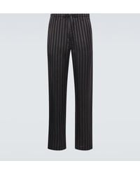 Dries Van Noten - Mid-Rise Straight Pants - Lyst